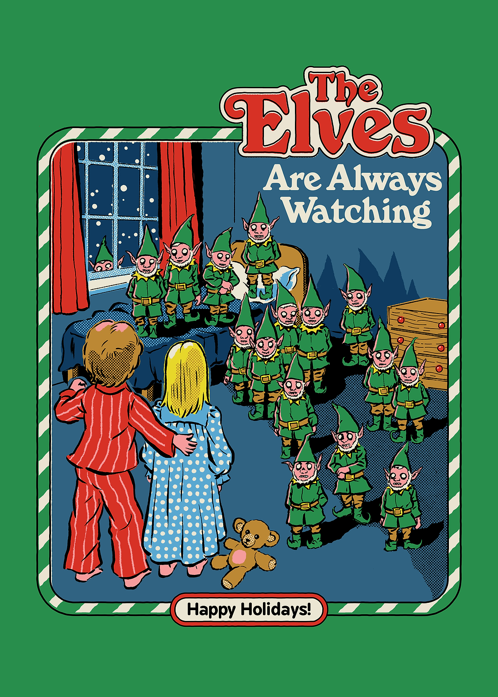 Elves are always watchning: постер из коллекции Steven Rhodes