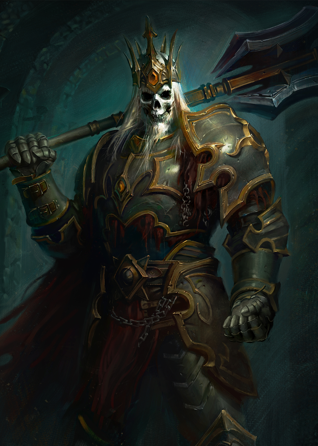 Skeleton King: постер из коллекции Diablo