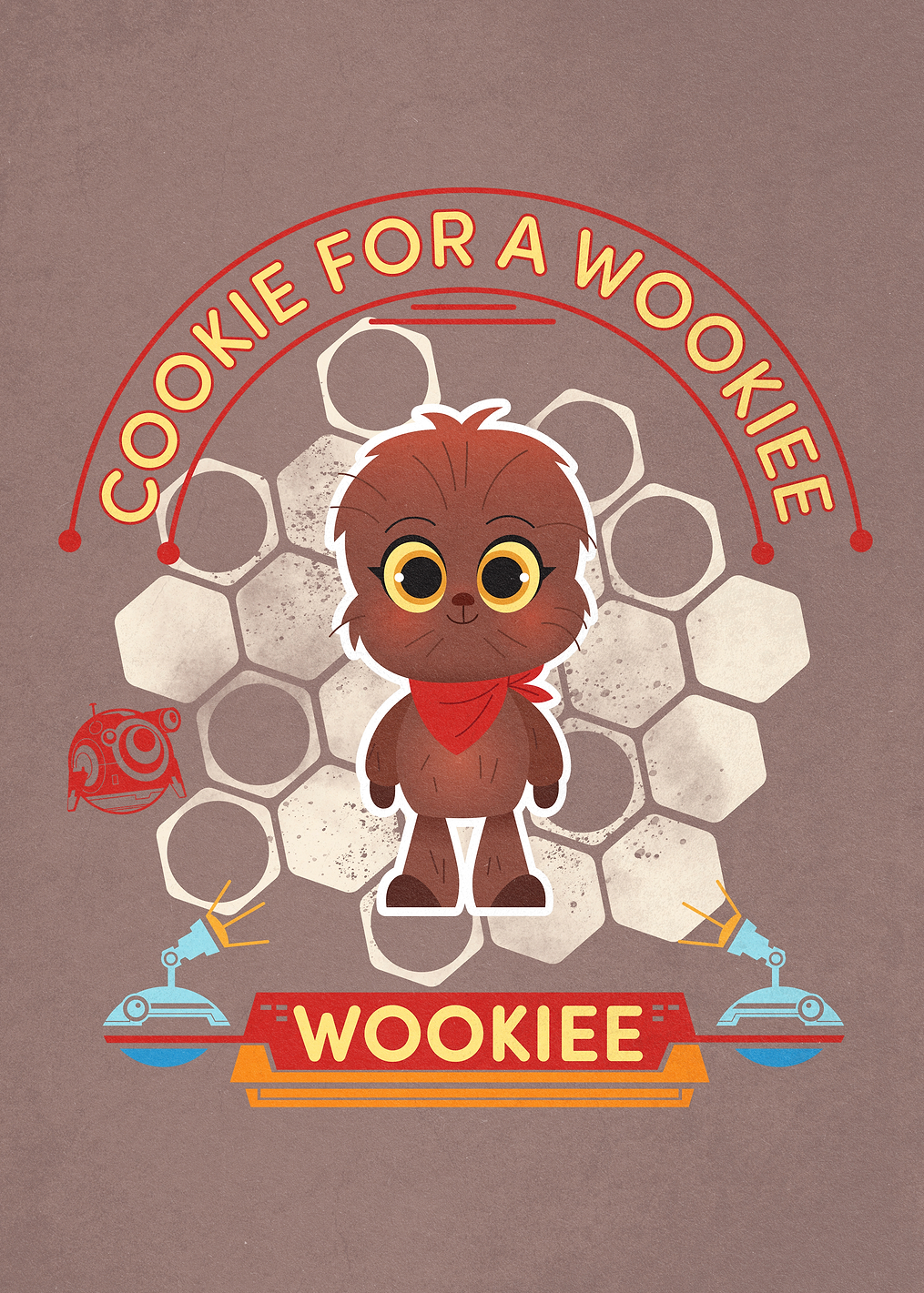 Wookie: постер из коллекции Star Wars
