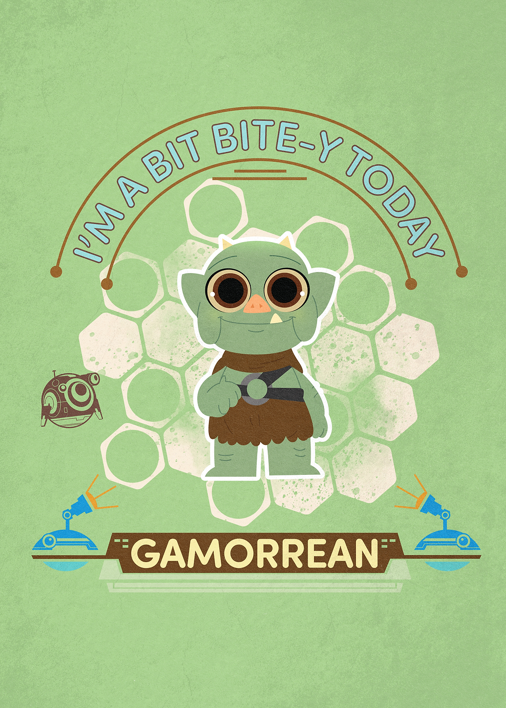 Gamorrean: постер из коллекции Star Wars