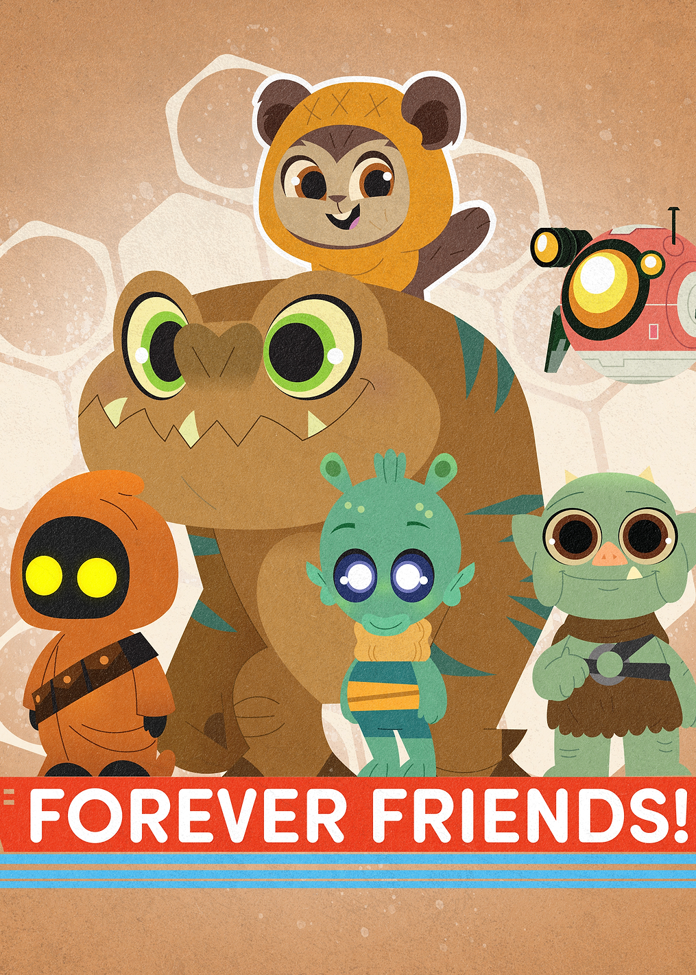 Forever friends: постер из коллекции Star Wars