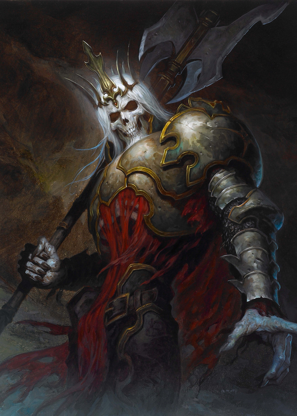 Diablo Skeleton King: постер из коллекции Diablo