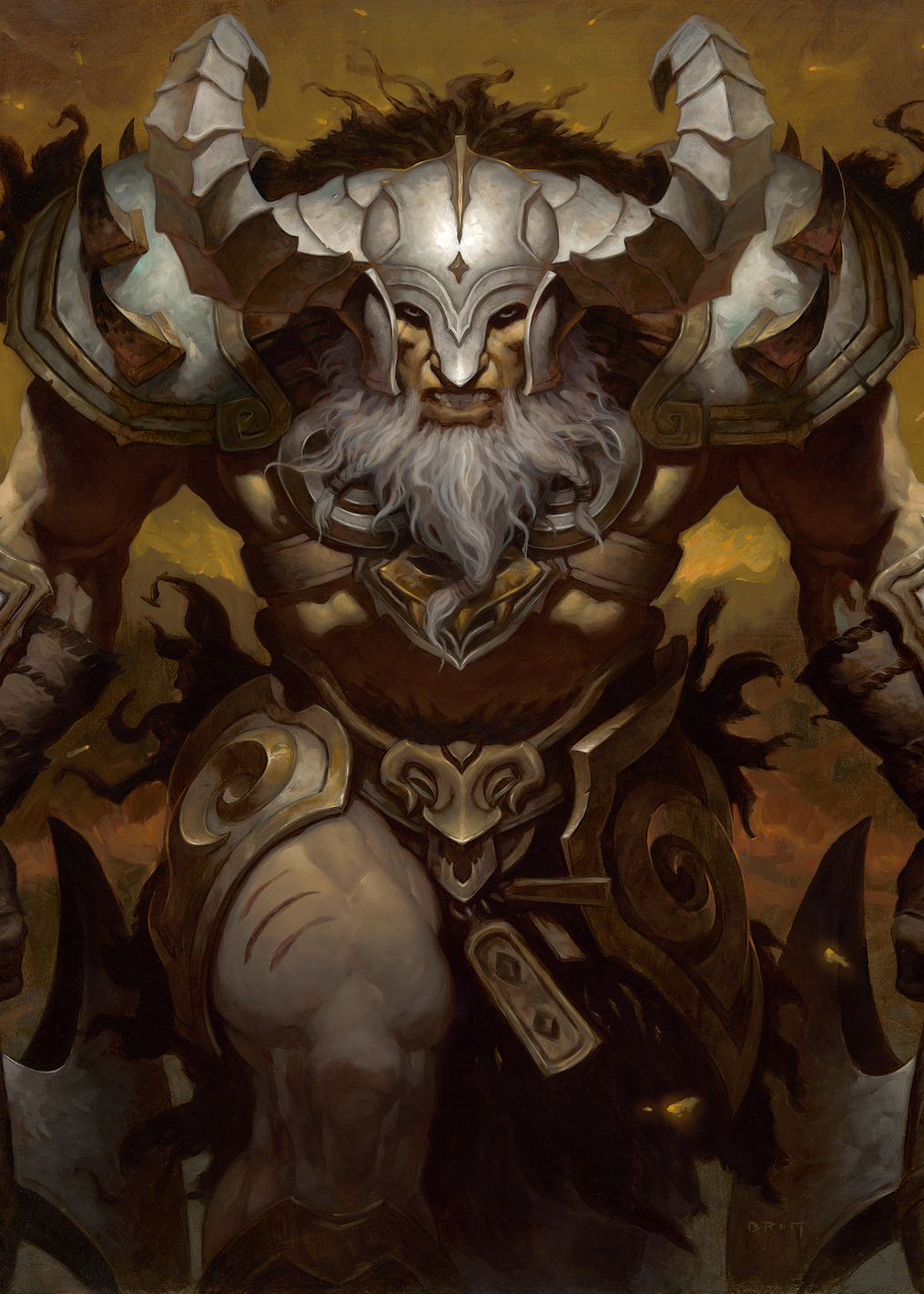 Diablo Barbarian: постер из коллекции Diablo