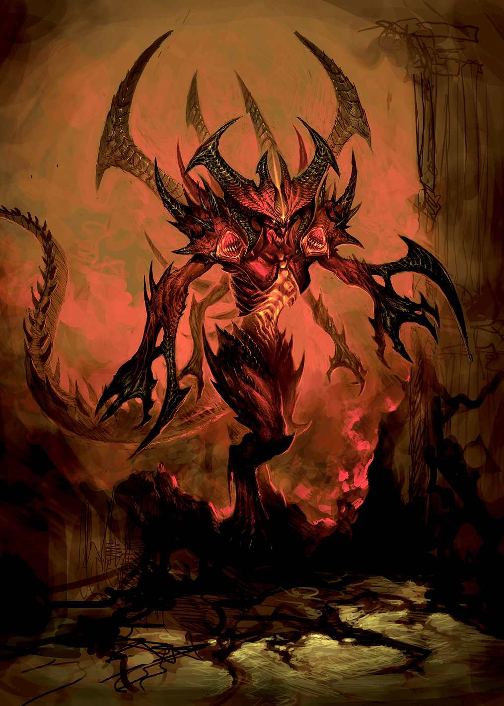 Diablo Painting: постер из коллекции Diablo