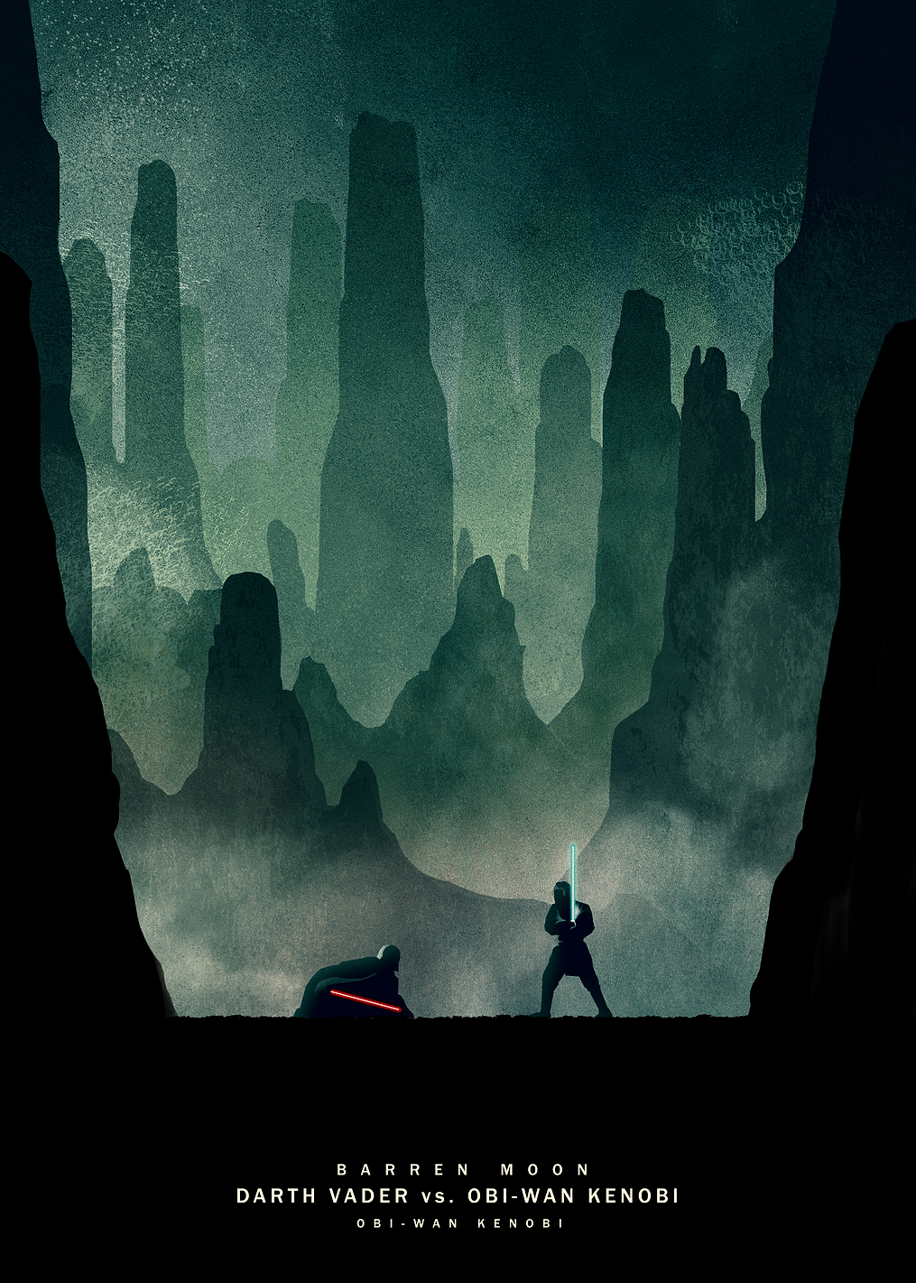 Barren Moon: постер из коллекции Star Wars