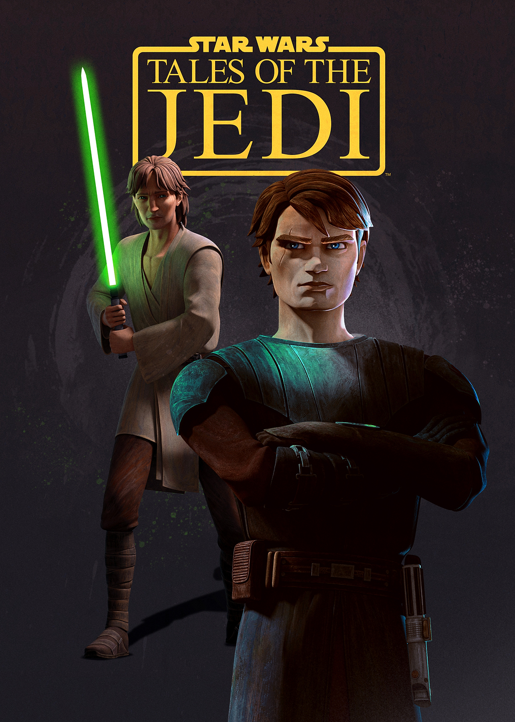 Qui-Gon Jinn & Jedi Knight: постер из коллекции Star Wars