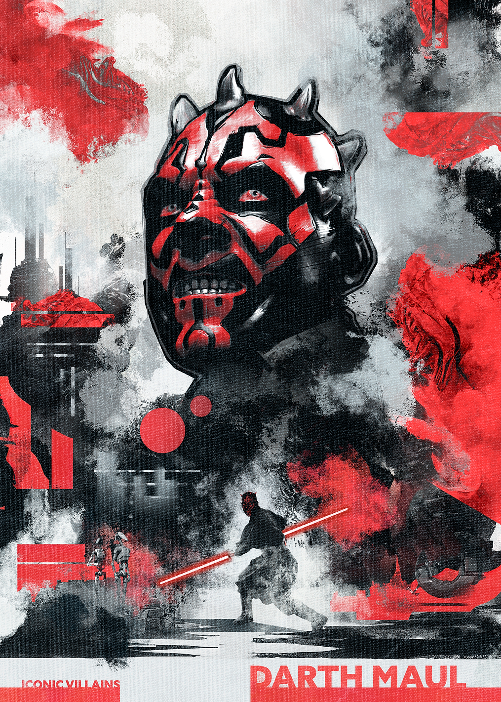 Darth Maul: постер из коллекции Star Wars