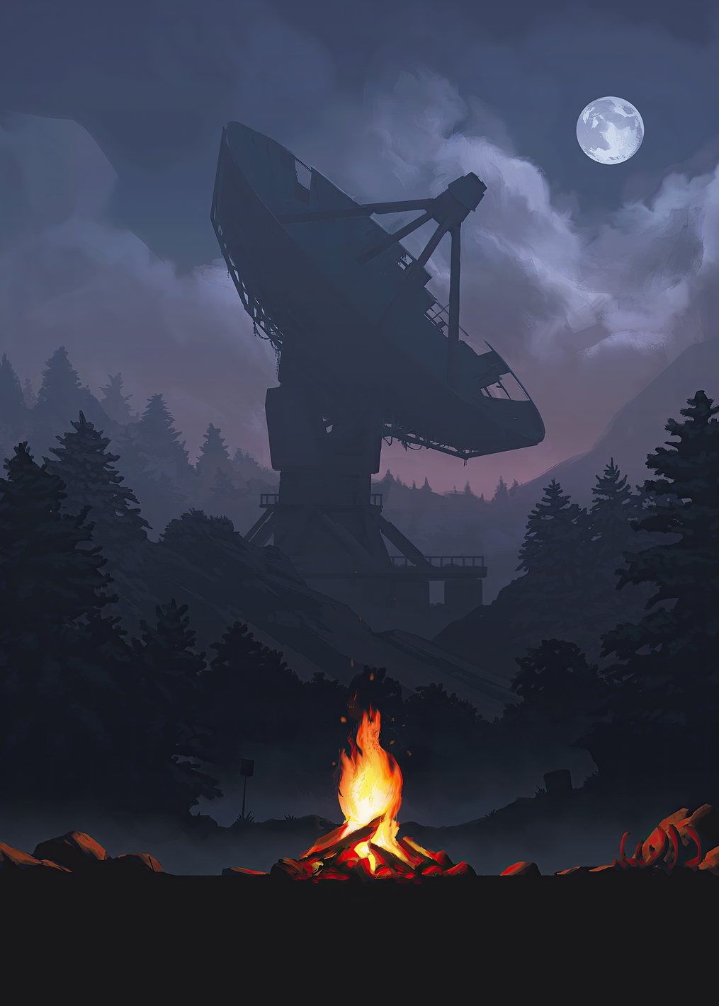 The Fire: постер из коллекции Rust Game
