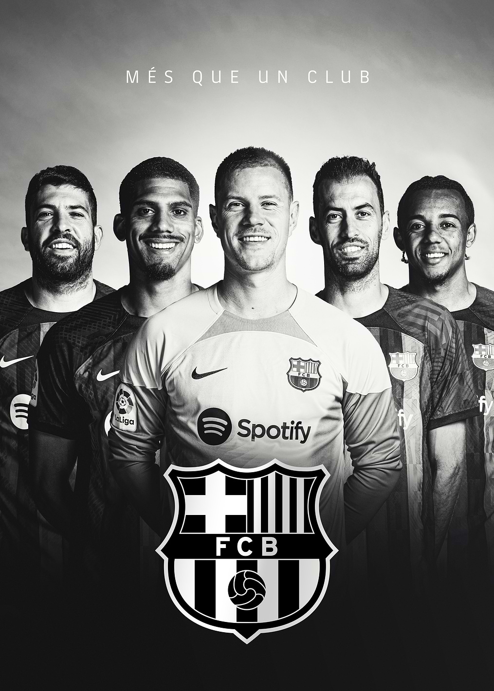 Ter Stegen squad: постер из коллекции Barça