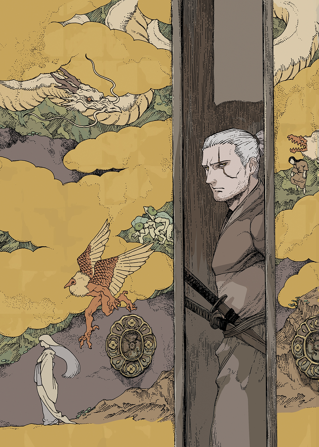 Ronin Manga: постер из коллекции The Witcher