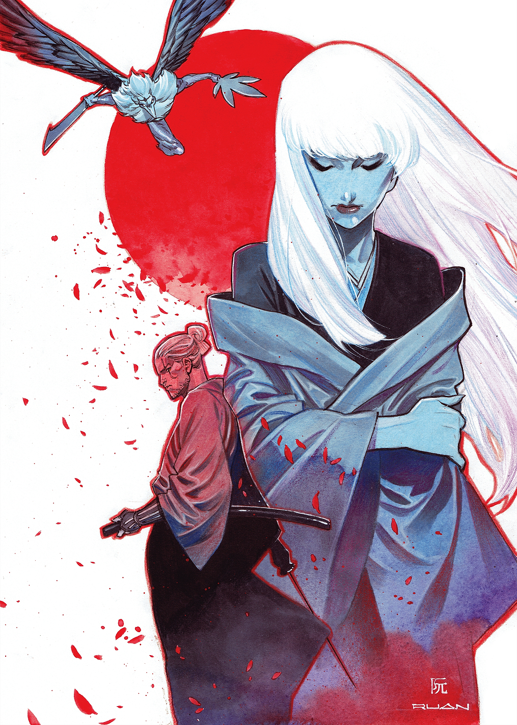 Ronin Alternative Cover: постер из коллекции The Witcher