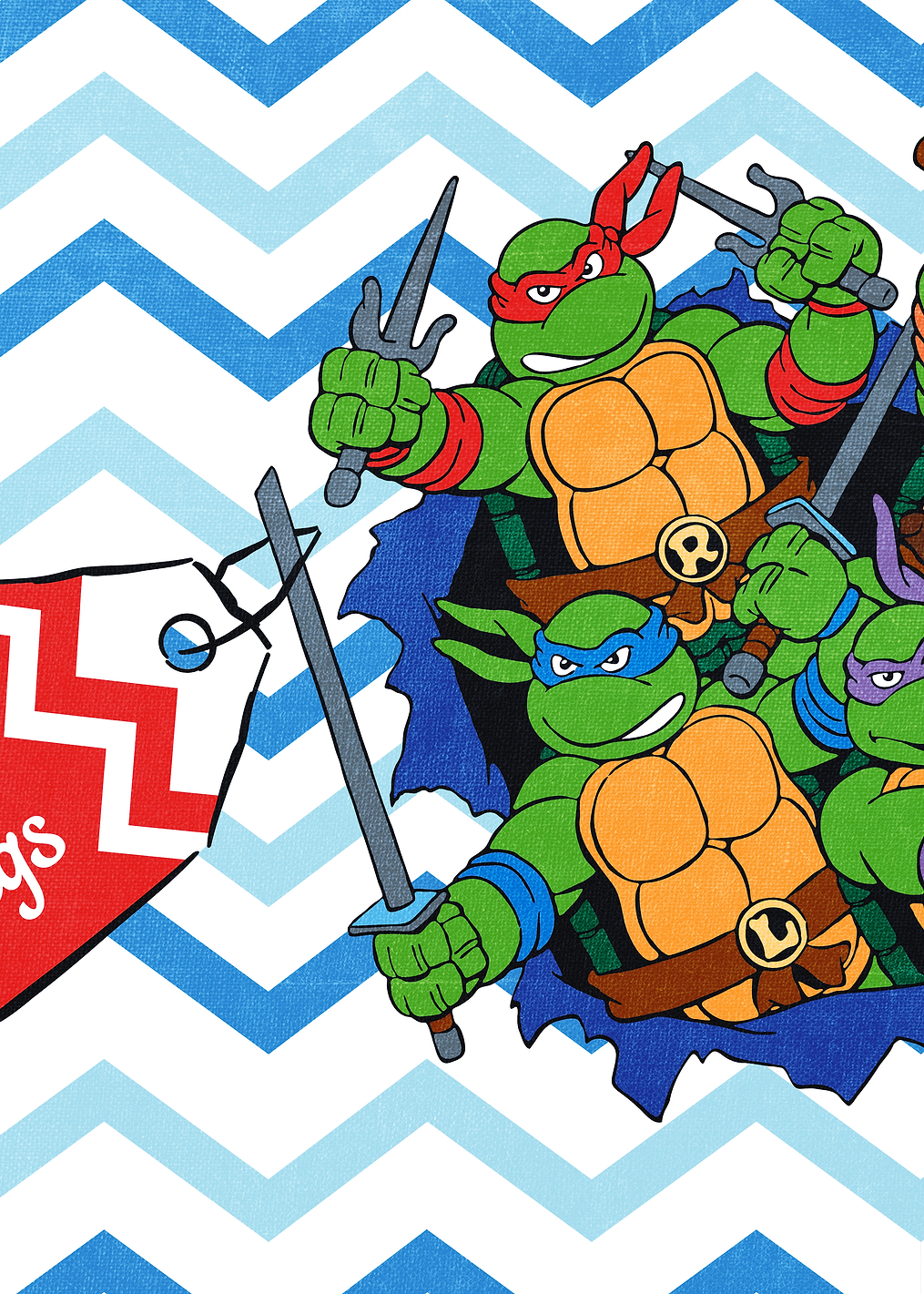 Green Greetings: постер из коллекции TMNT