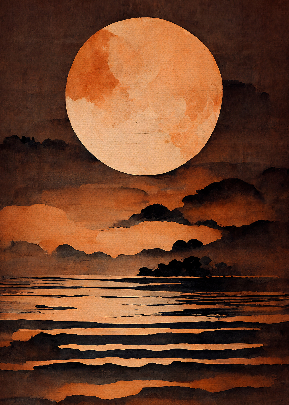 Full Moon: постер из коллекции World Class Photos
