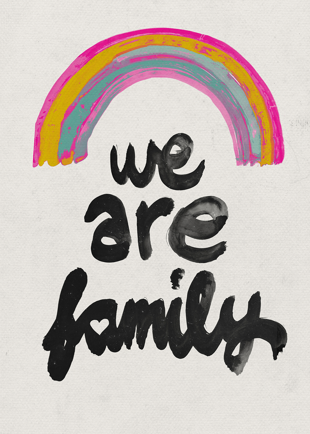 We Are Family: постер из коллекции World Class Photos