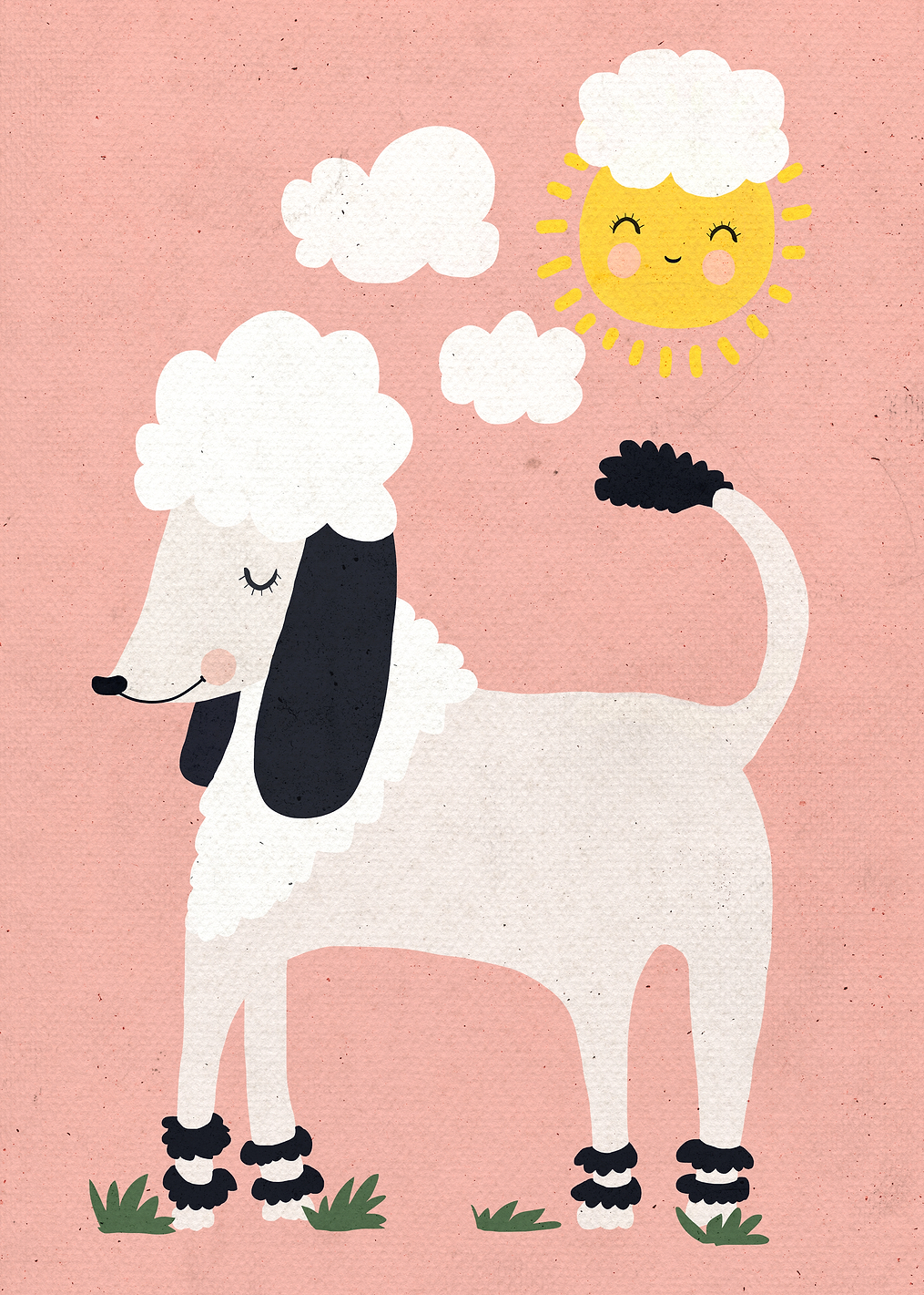 Happy Poodle: постер из коллекции World Class Photos