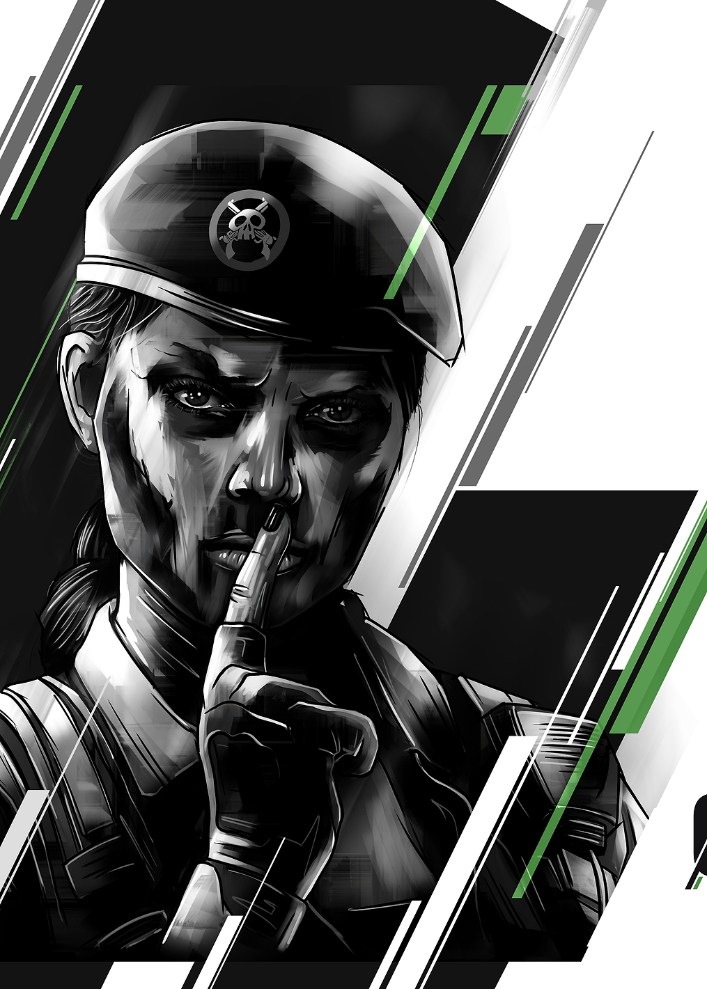 Caveira: постер из коллекции Six Siege