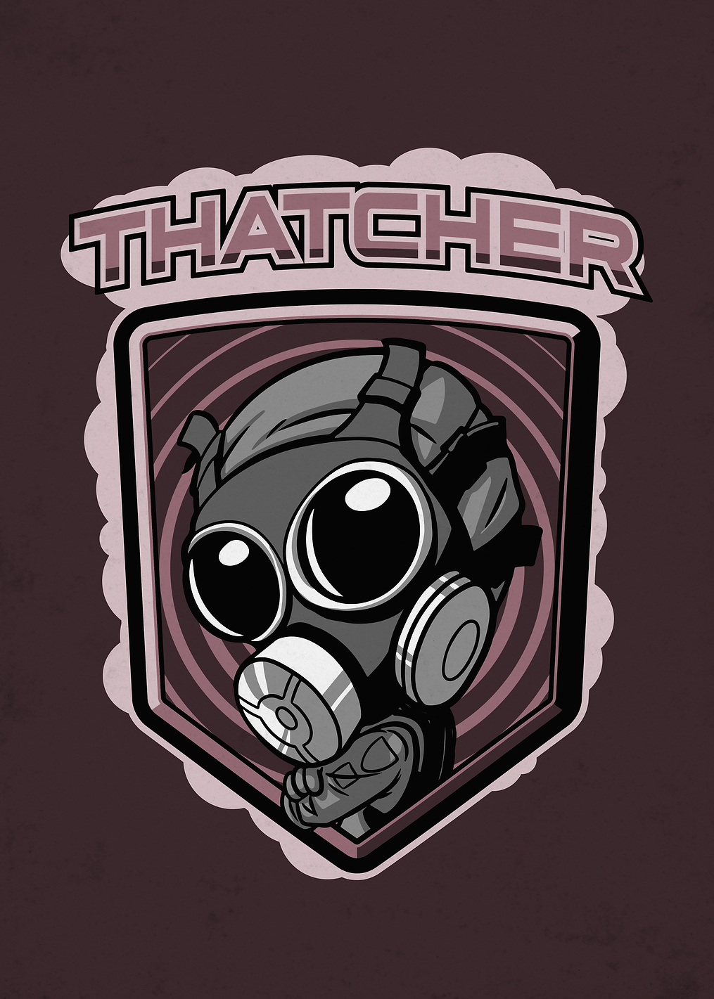 Thatcher Chibi: постер из коллекции Six Siege