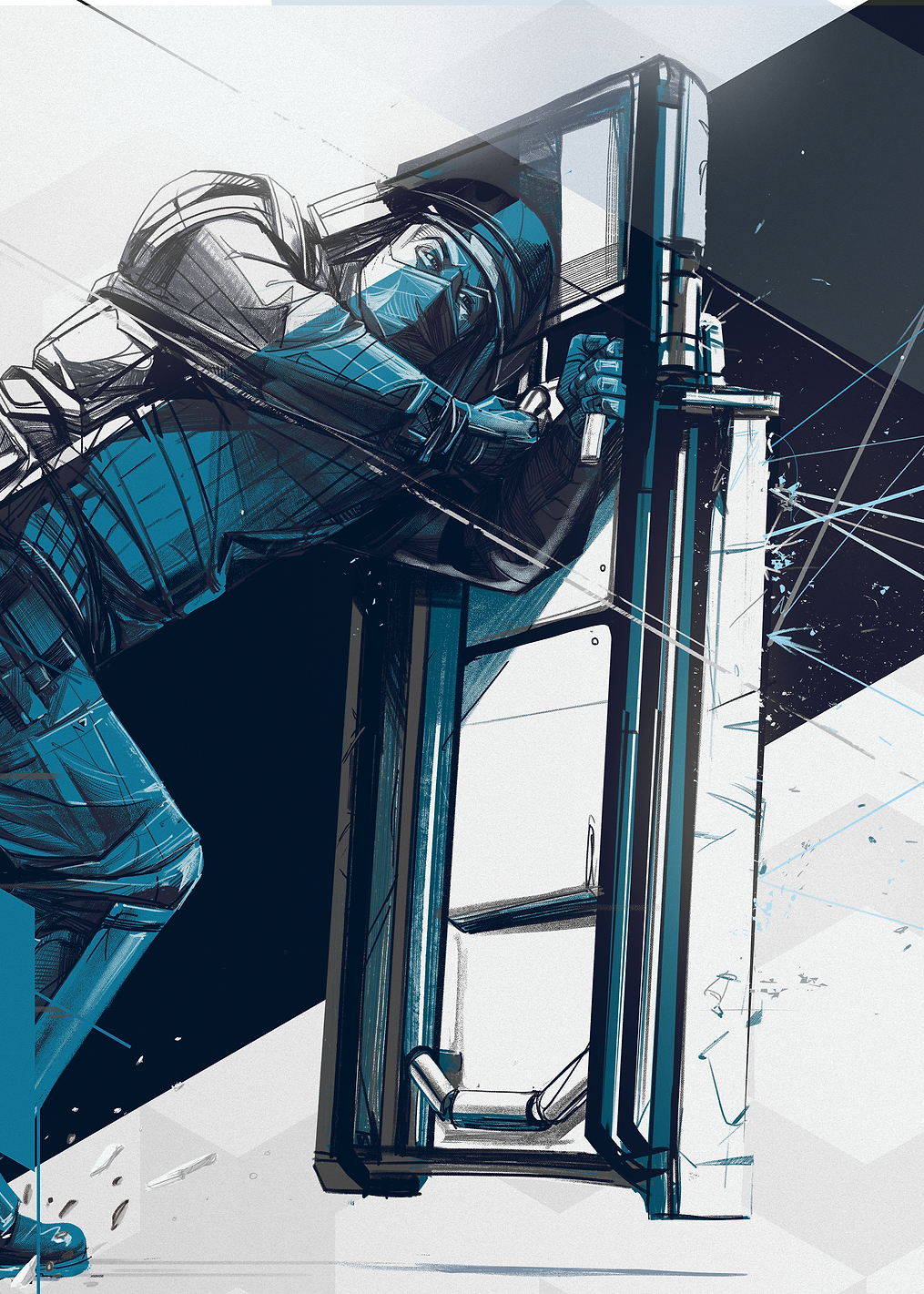 Montagne in action: постер из коллекции Six Siege