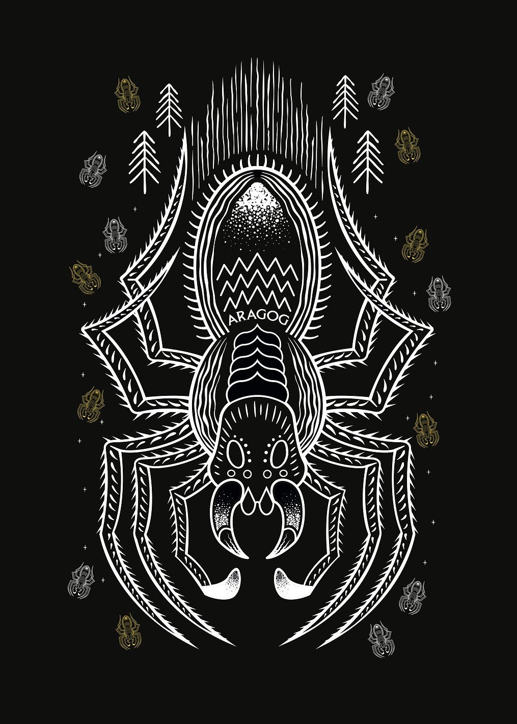 Aragog Forbidden Forest: постер из коллекции Wizarding World