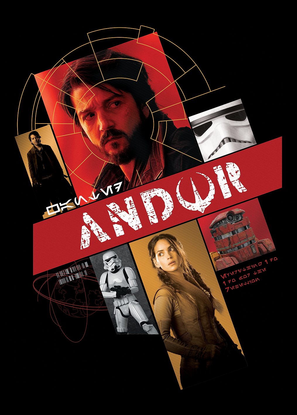 Andor characters: постер из коллекции Star Wars