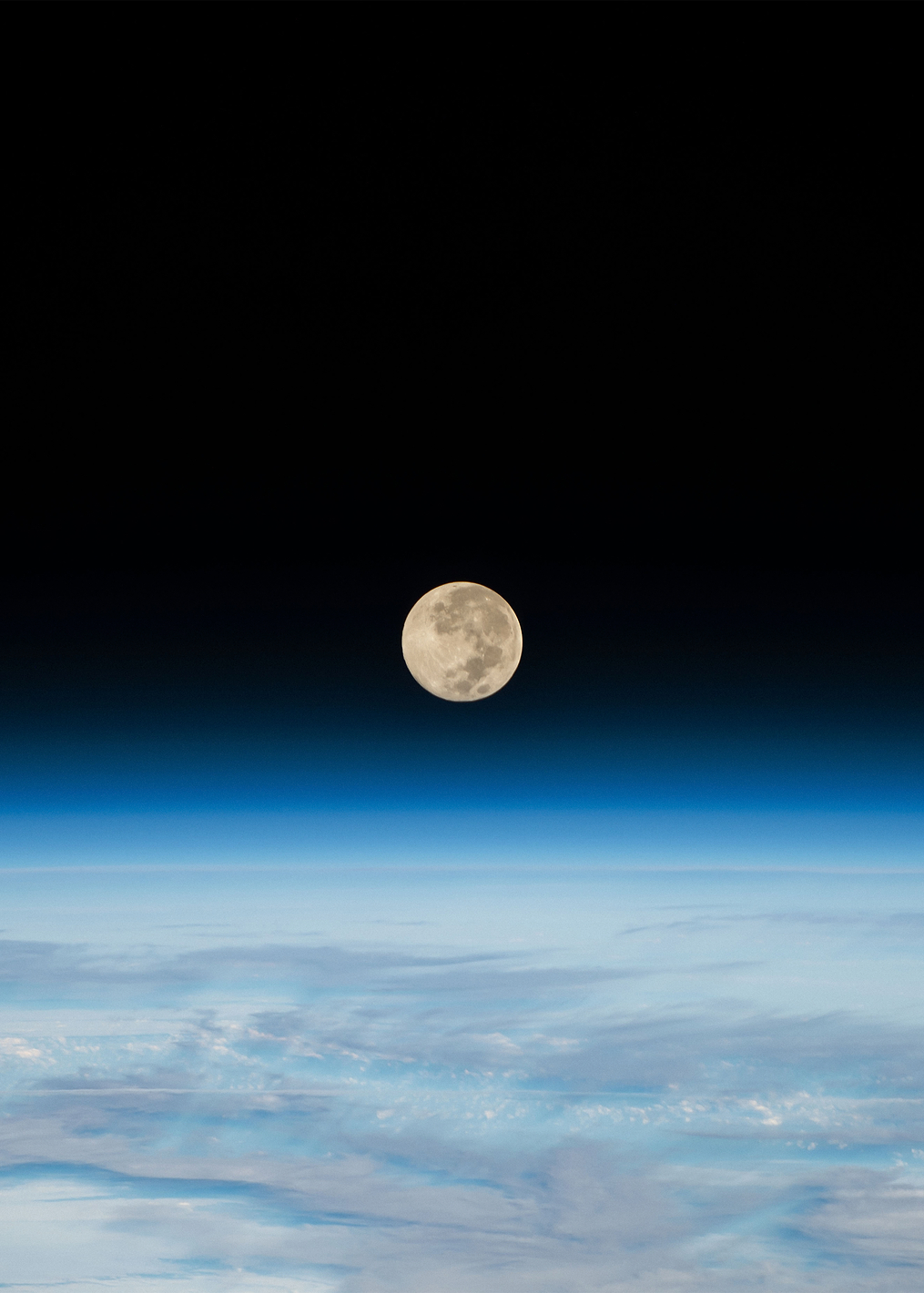 Moon and The Blue Planet: постер из коллекции Inspired by NASA