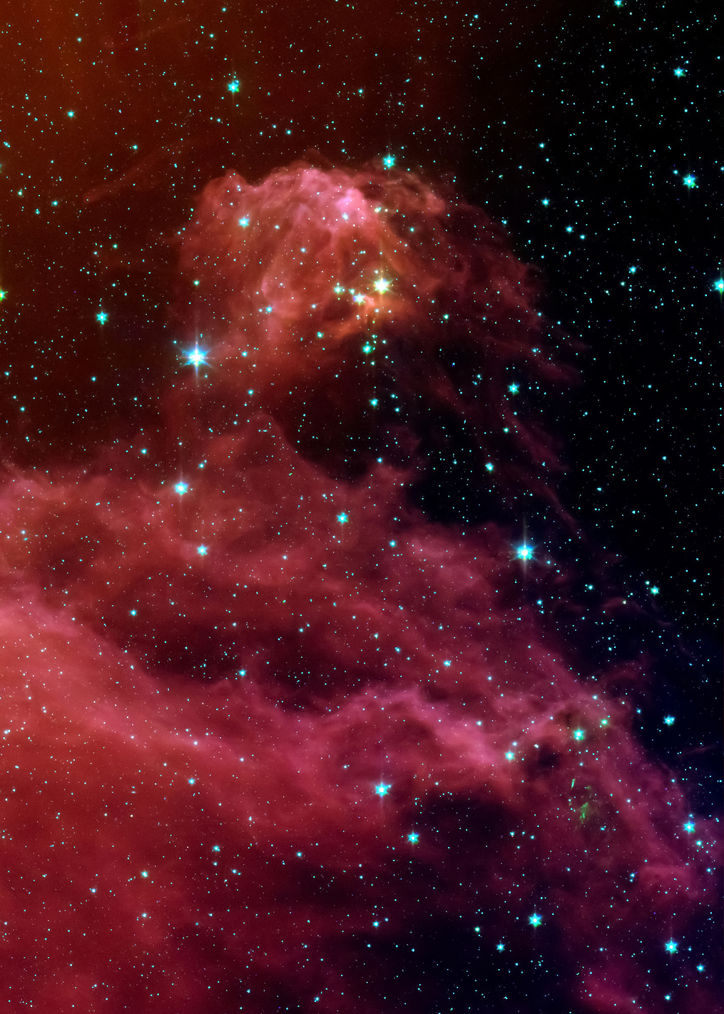 Orion Red Stars: постер из коллекции Inspired by NASA