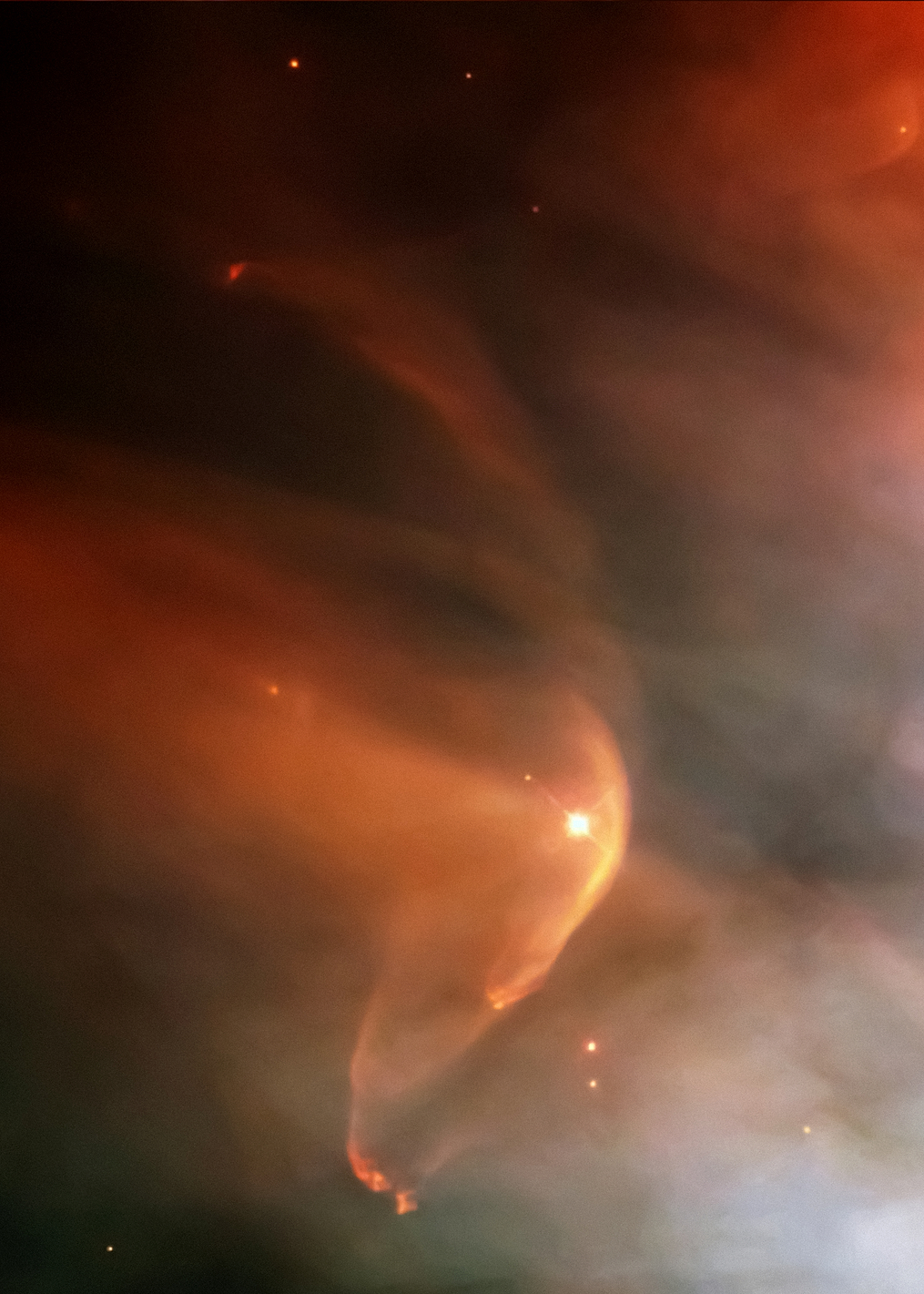 Fiery Nebula: постер из коллекции Inspired by NASA