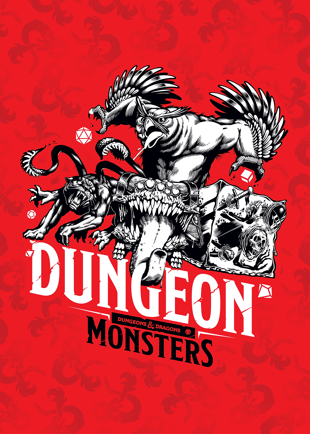 Dungeon Monsters: постер из коллекции Dungeons And Dragons
