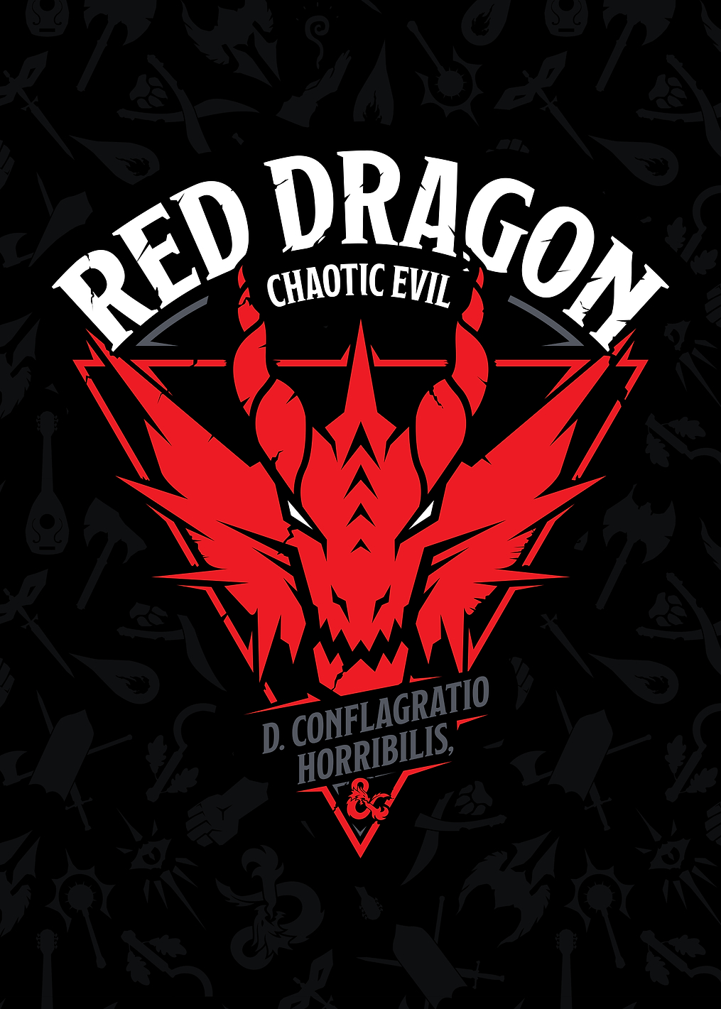 D. conflagratio horribilis: постер из коллекции Dungeons And Dragons