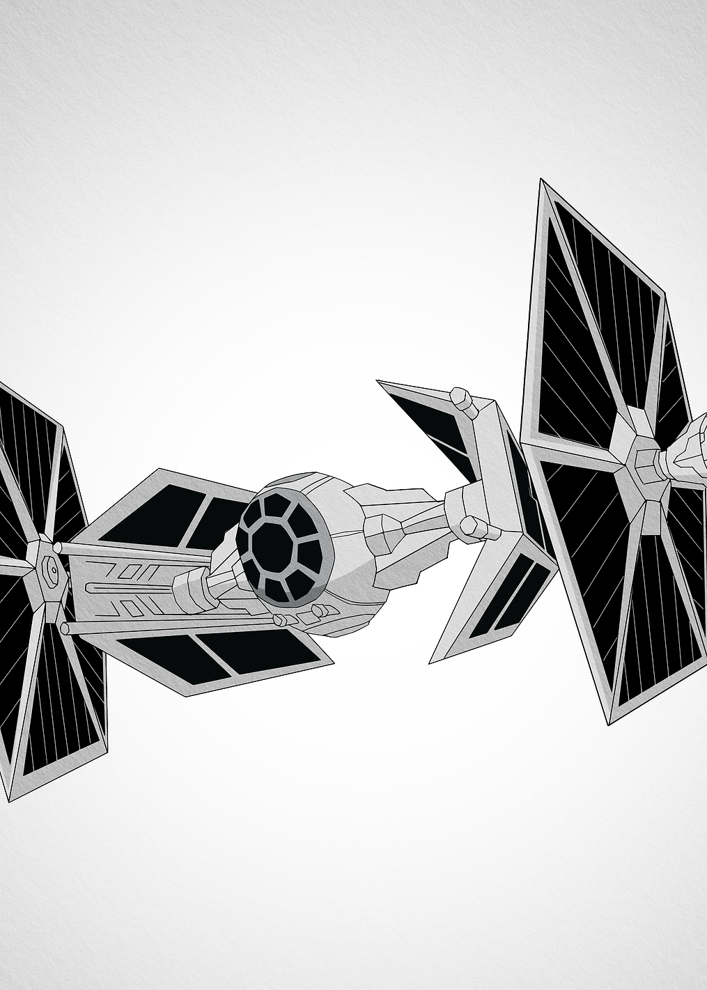 Tie Fighter: постер из коллекции Star Wars