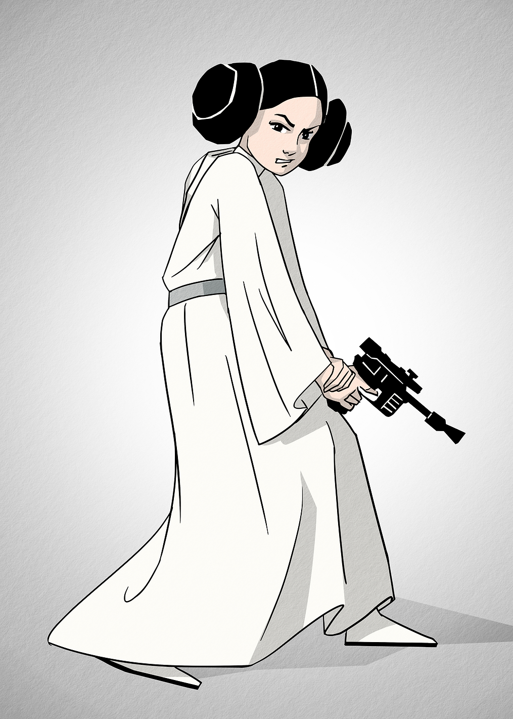 Leia Organa: постер из коллекции Star Wars