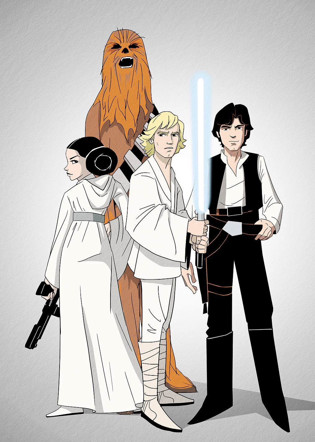 Star Wars team: постер из коллекции Star Wars