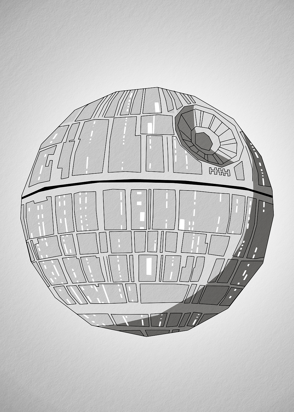 Death Star: постер из коллекции Star Wars