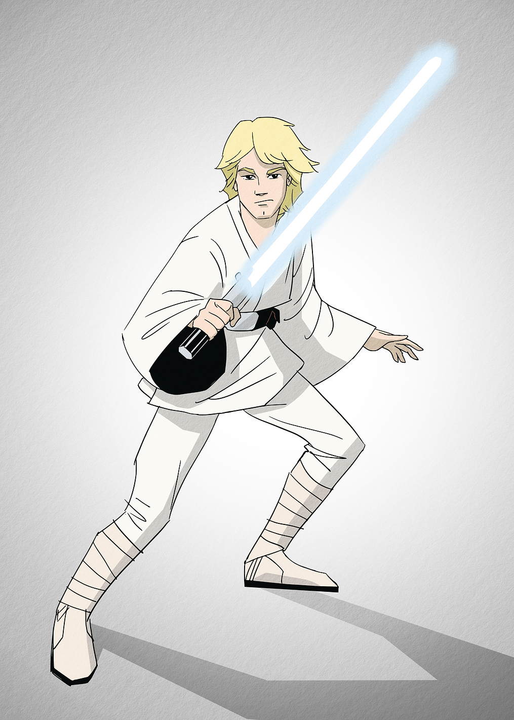 Luke Skywalker: постер из коллекции Star Wars