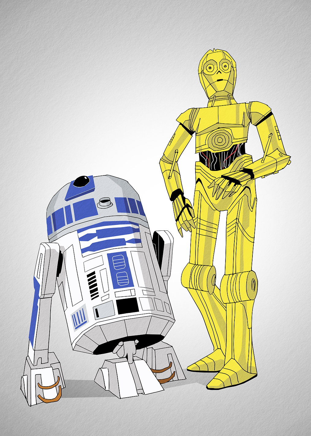 Robots: постер из коллекции Star Wars
