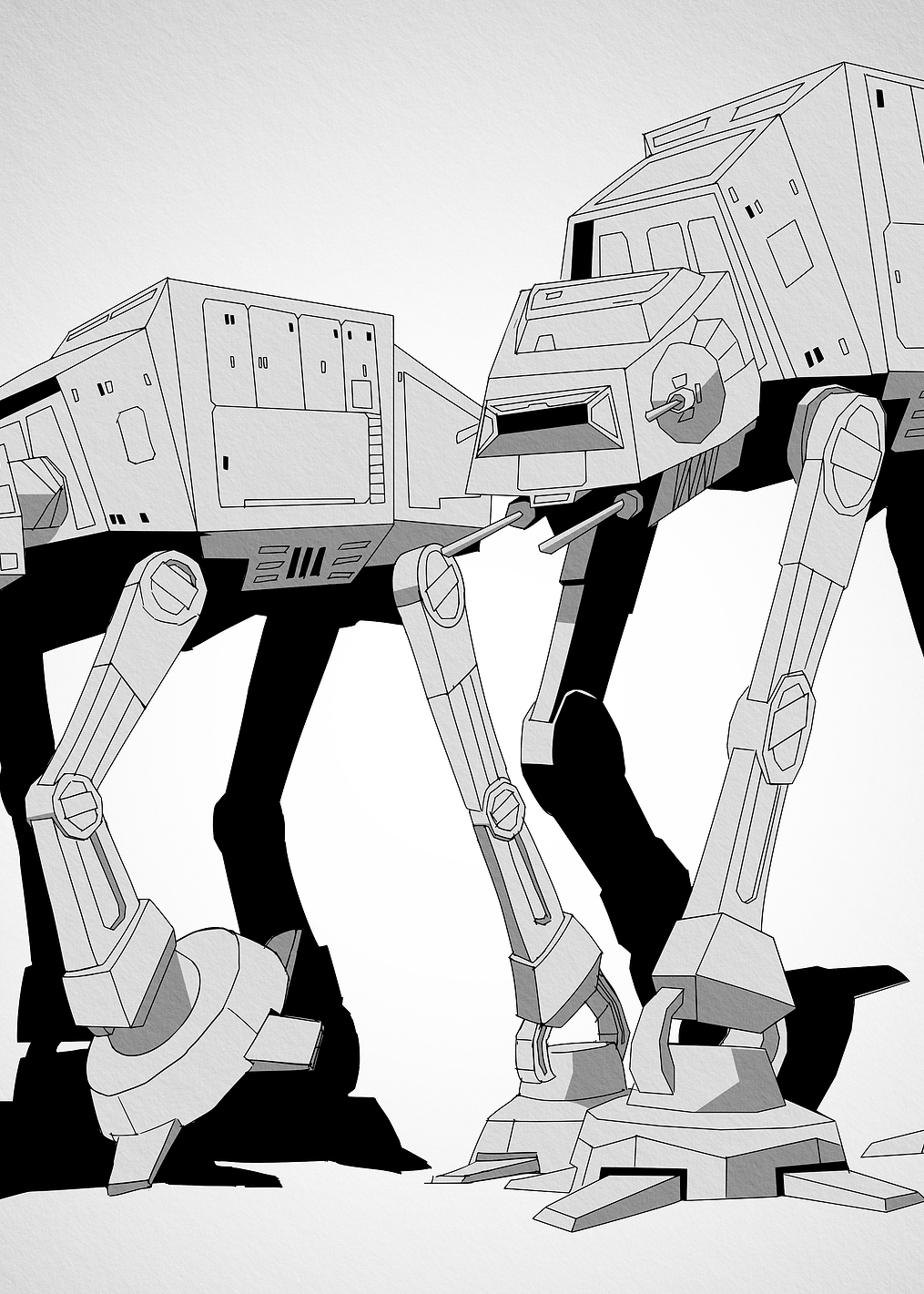 AT-AT: постер из коллекции Star Wars