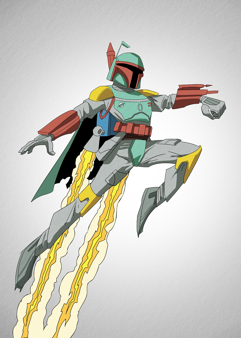Boba Fett: постер из коллекции Star Wars