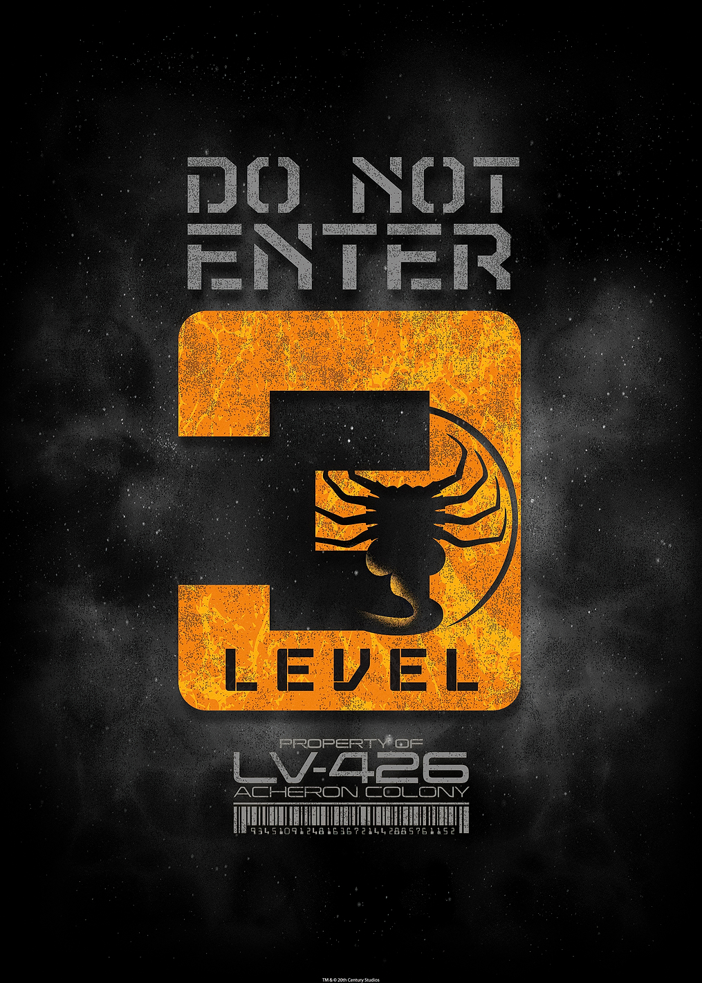 Do Not Enter: постер из коллекции Alien