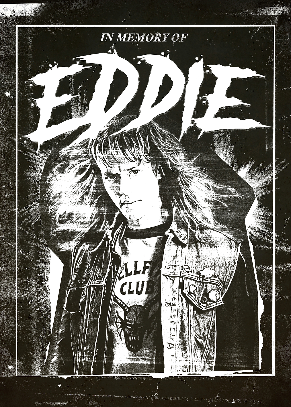 In Memory of Eddie: постер из коллекции Stranger Things Series