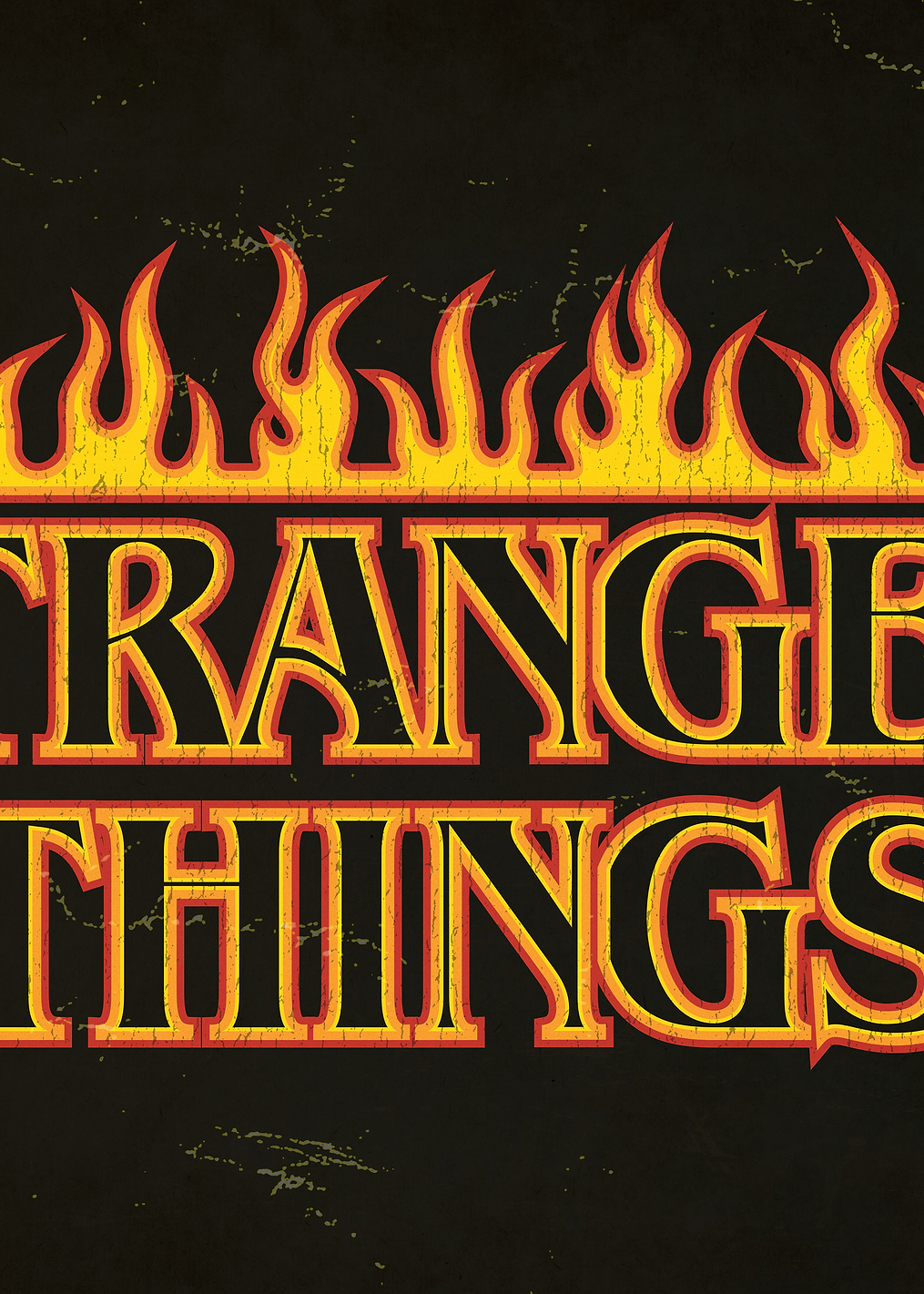 Stranger Things on Fire: постер из коллекции Stranger Things Series