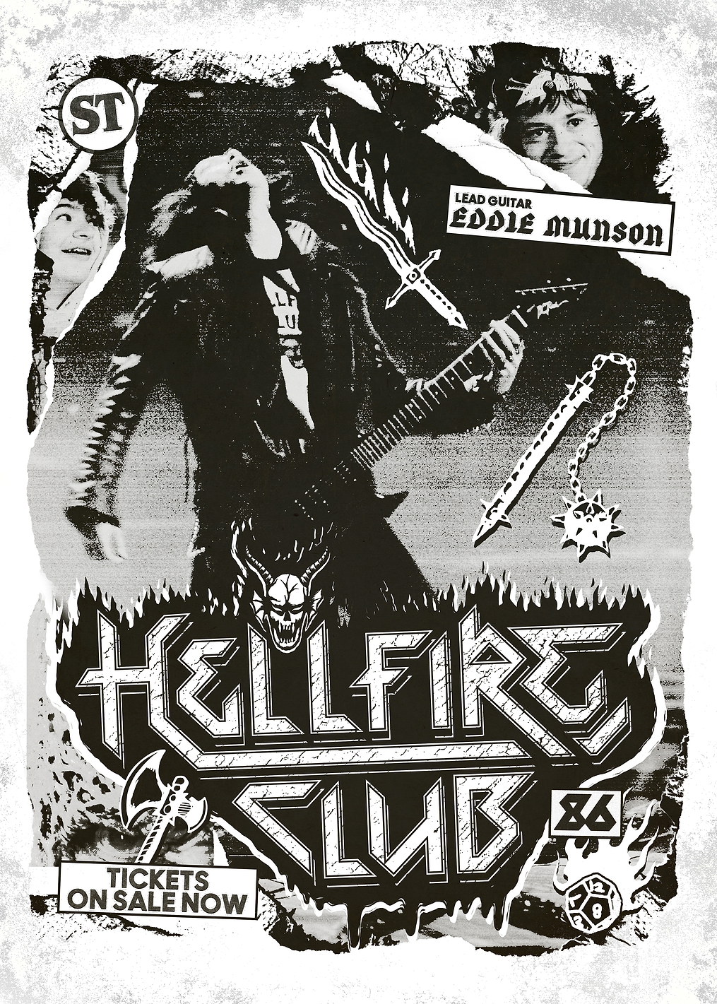 Hellfire Club Band: постер из коллекции Stranger Things Series