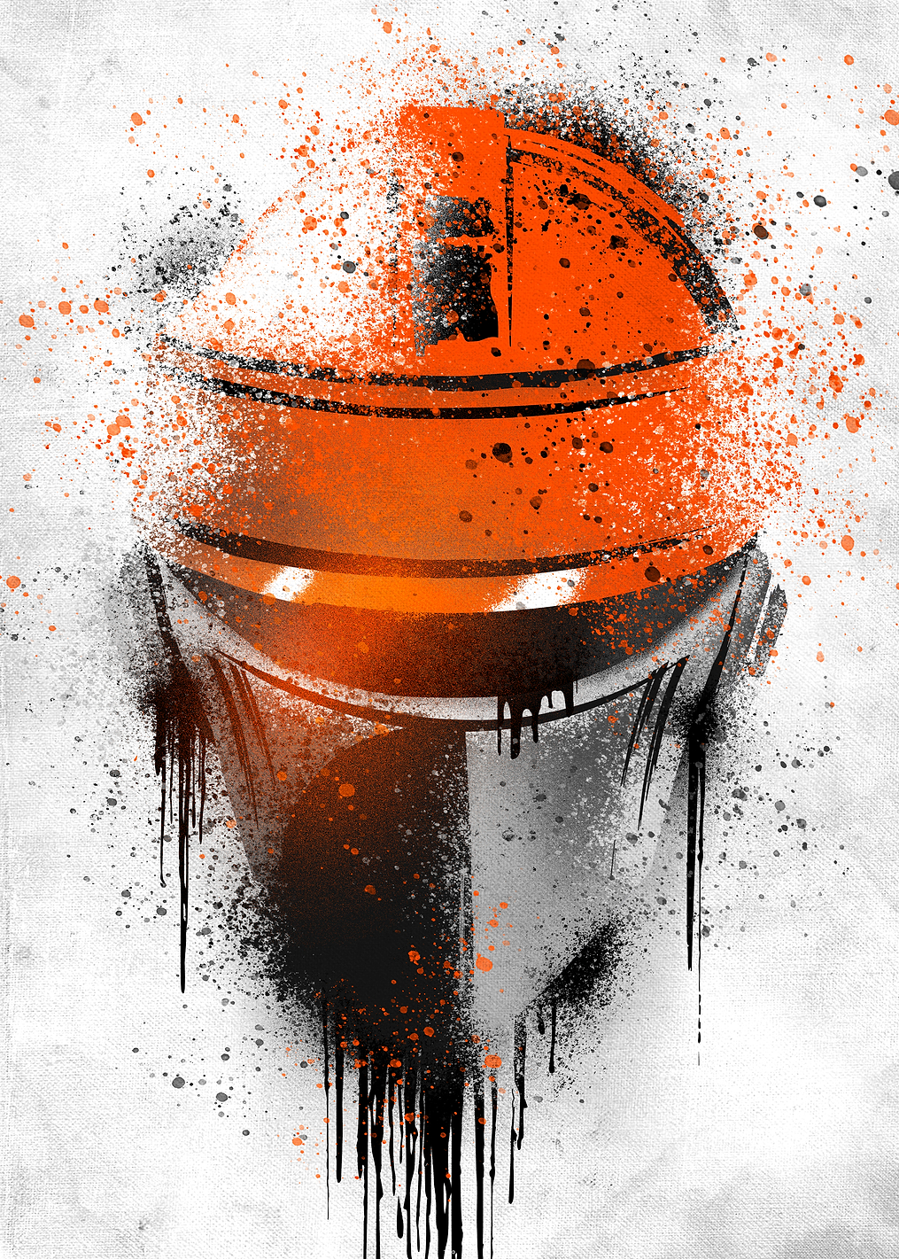 Fennec Shand Helmet: постер из коллекции Star Wars