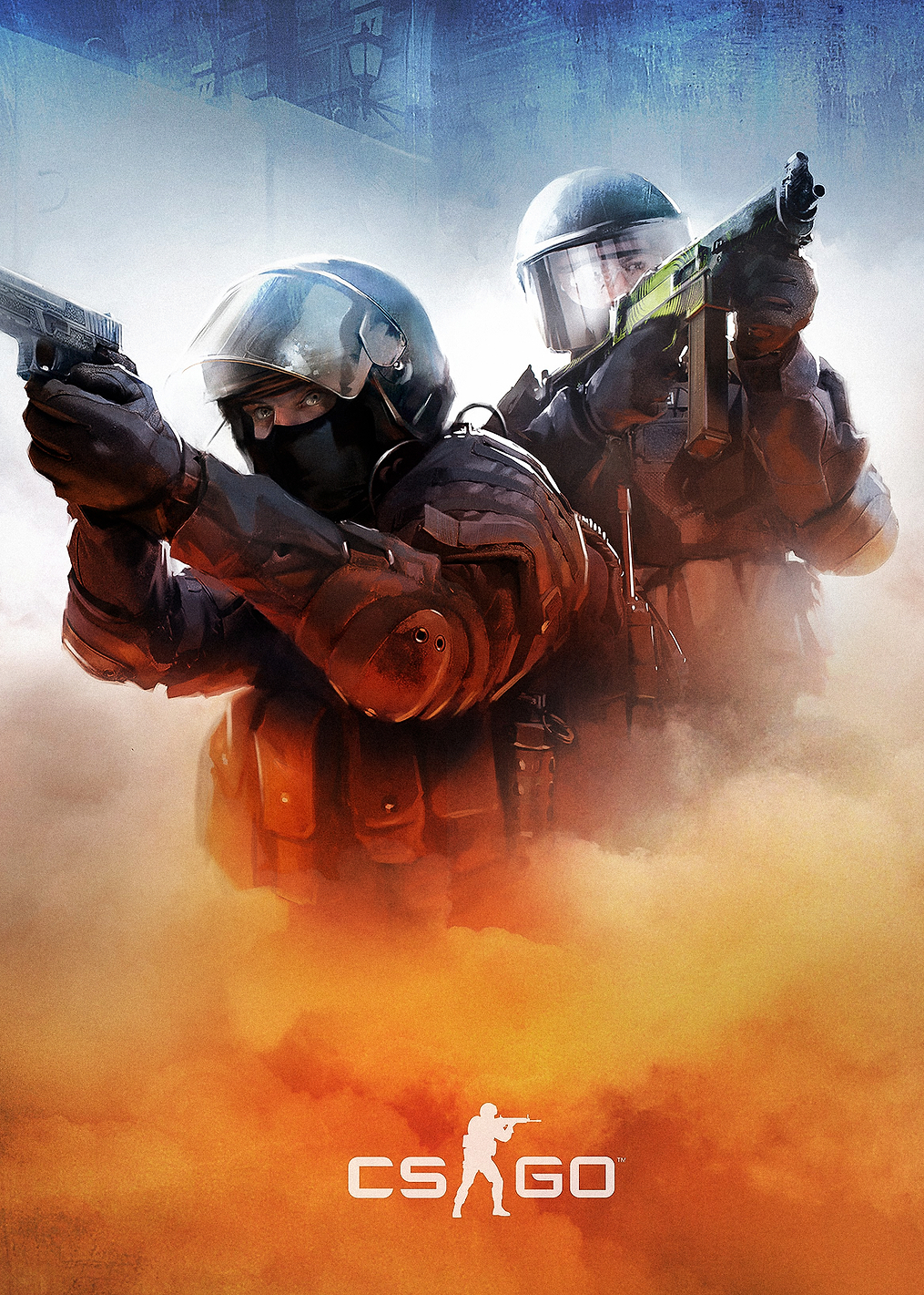 Counter Strike Smoke: постер из коллекции Counter-Strike
