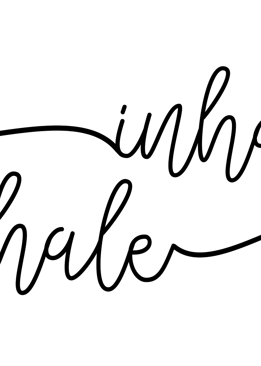 Inhale x Exhale: постер из коллекции World Class Photos
