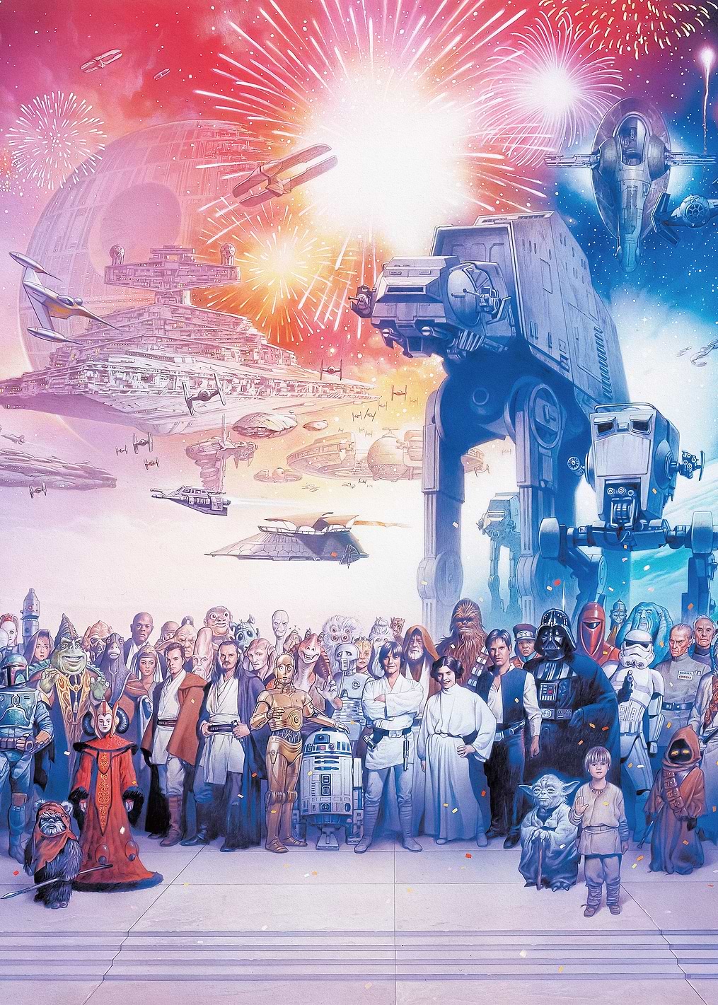 Star Wars Mural 1: постер из коллекции Star Wars
