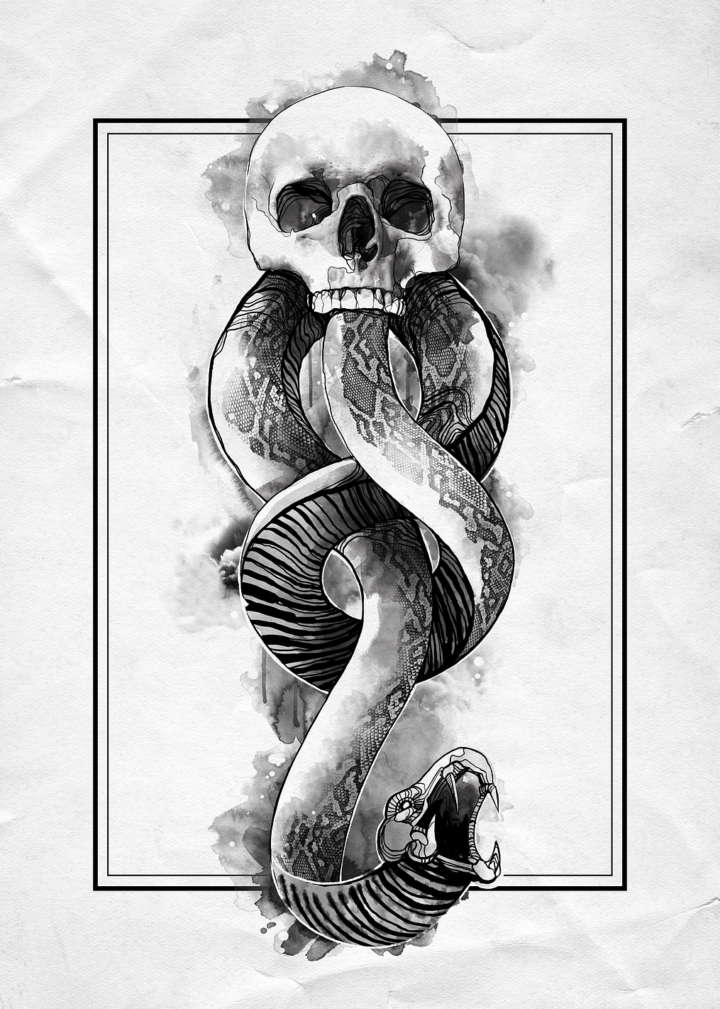 Dark Mark Tattoo: постер из коллекции Wizarding World