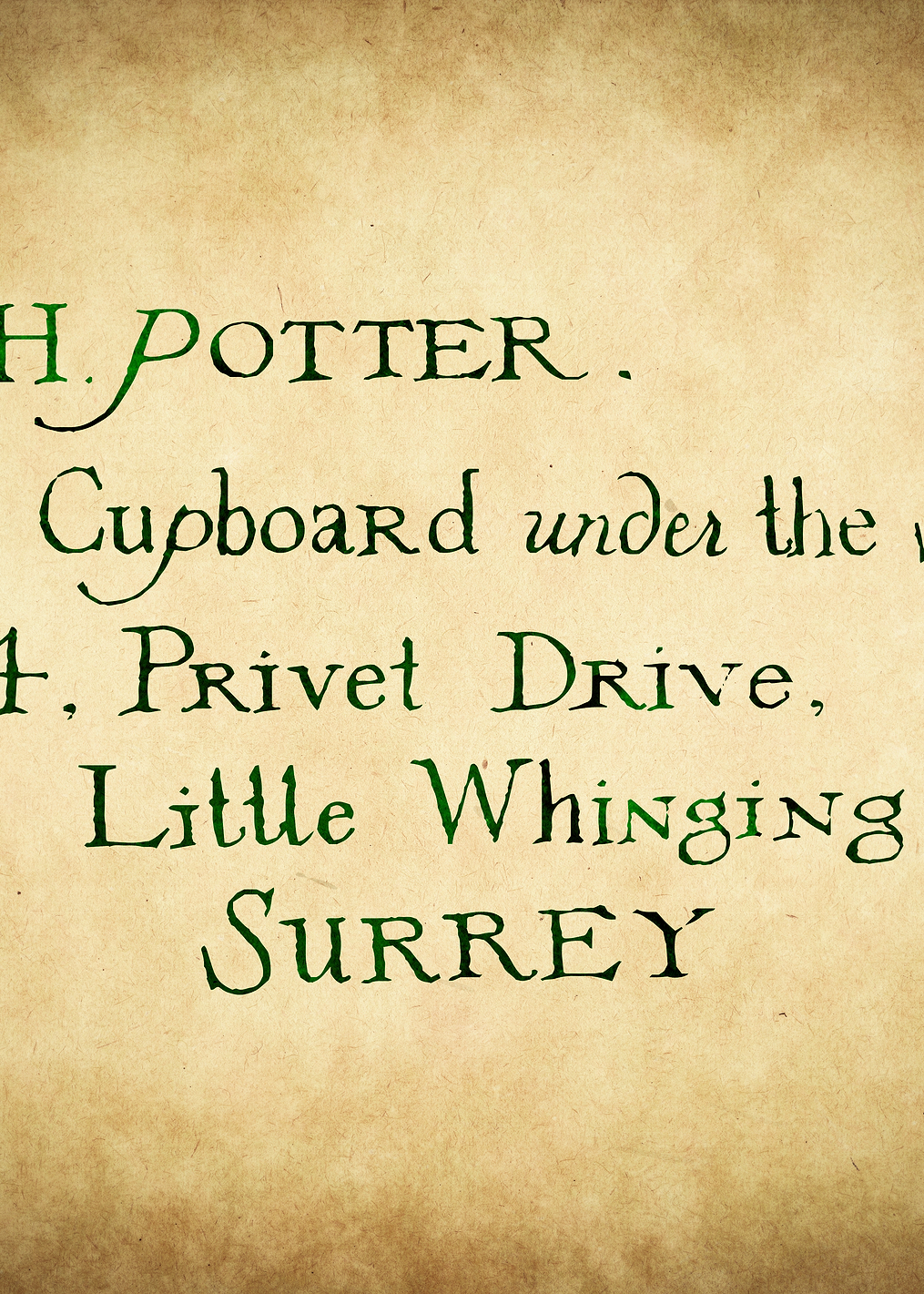 Harry's Letter: постер из коллекции Wizarding World
