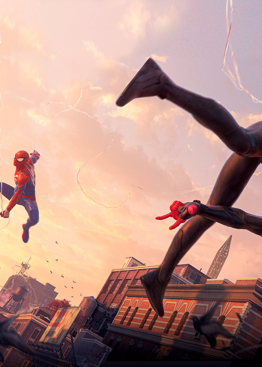Spider-Man and Miles Morales: постер из коллекции Marvel