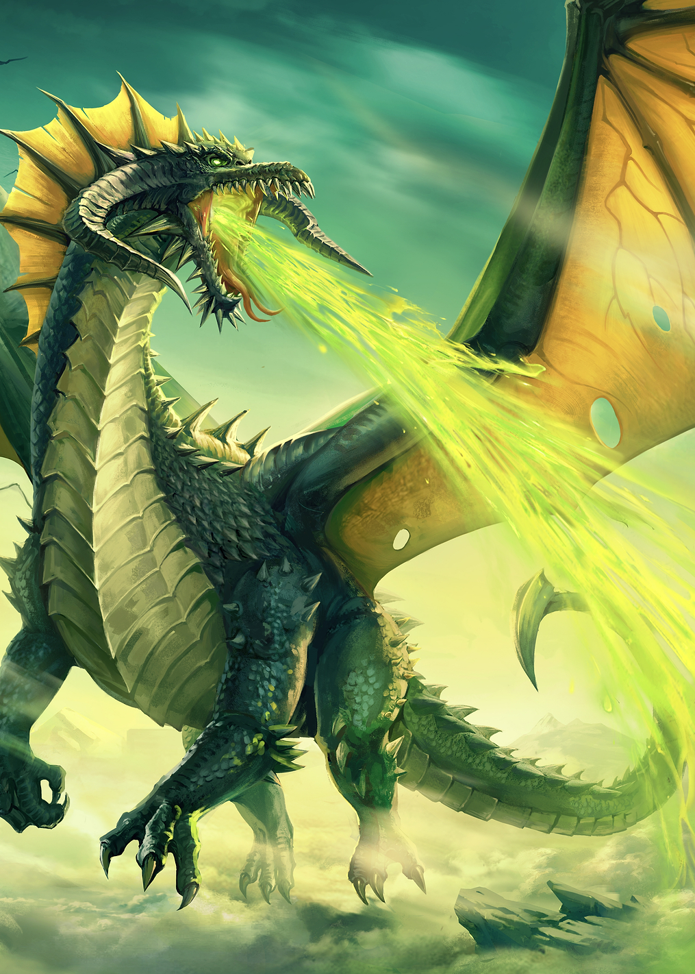 Ancient Black Dragon: постер из коллекции Dungeons And Dragons