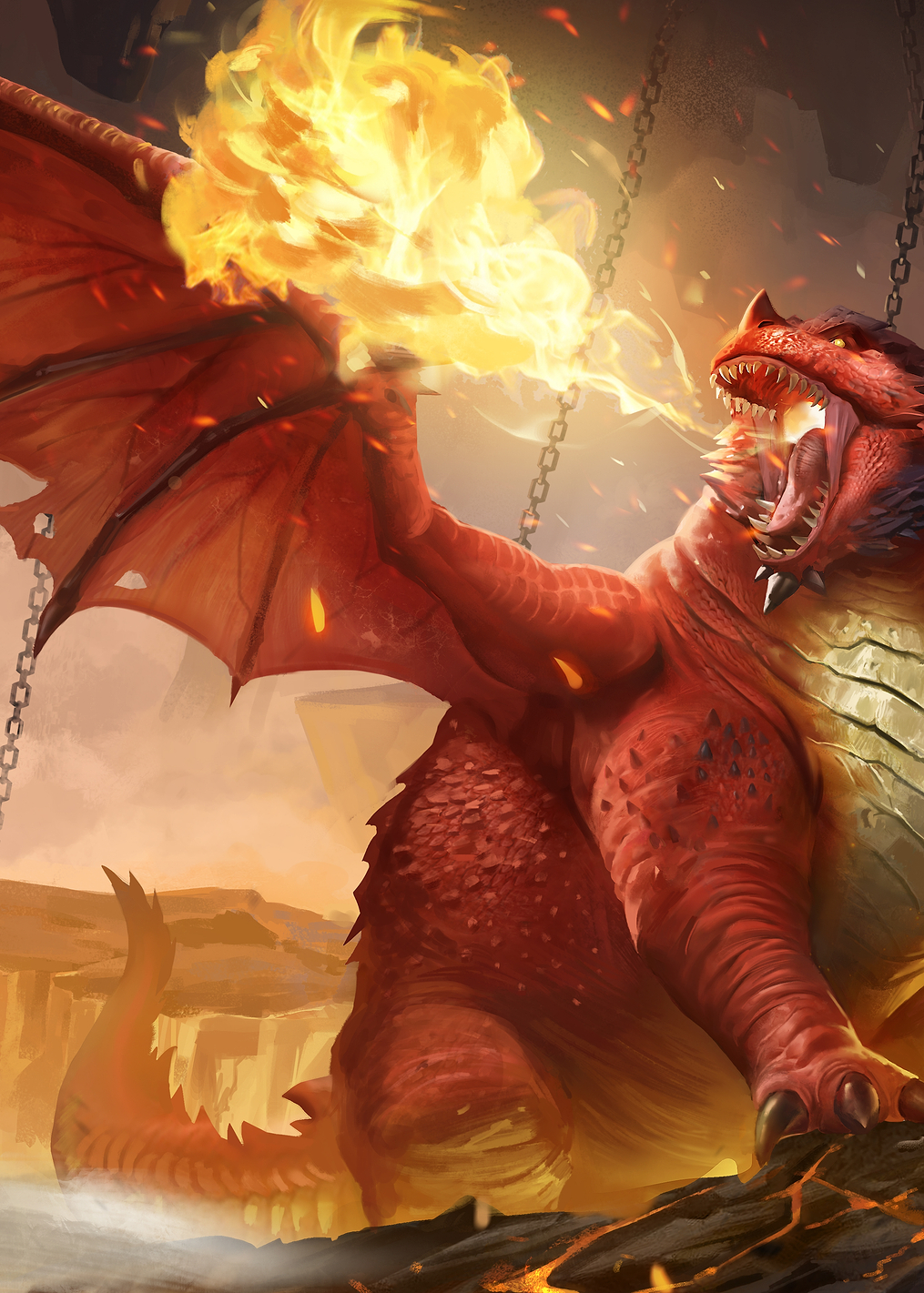 Fire Breath: постер из коллекции Dungeons And Dragons
